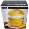 KITCHEN DIVA Deluxe Cheese Grater | Hands-Free Blade Engagement | 3 Blade Sizes | Dishwasher Safe | Stylish, Safe, and Effortless Cheese Grating Solution view 2