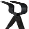 JEWEL TOOL 14" (35.6 cm) Crucible Tongs | Curved Tips for Secure Grip | Heavy-Duty with Heat-Resistant Rubberized Handles | Ideal for Molten Metal Handling view 2