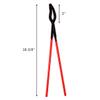 JEWEL TOOL 14" (35.6 cm) Crucible Tongs | Curved Tips for Secure Grip | Heavy-Duty with Heat-Resistant Rubberized Handles | Ideal for Molten Metal Handling view 4