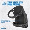 Sellstrom Ultra Flex KneePro Professional Knee Pads for Men & Women with Thick Foam Cushioning & Heavy Duty Hard Outer Shell - Adjustable Straps with Quick-Clips & Ergonomic Metal Hinges - for Construction Work, Gardening, Roofing, Flooring view 2