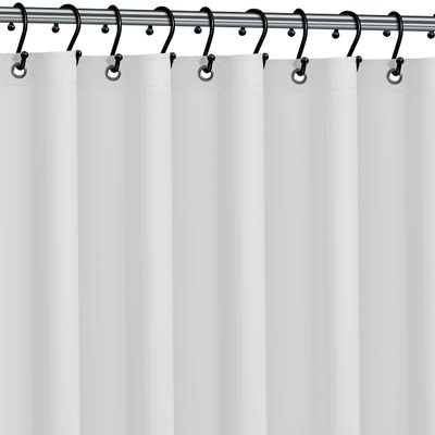 Premium Shower Curtain Liner, 72"W X 72"H - PVC-Free, 6G PEVA Shower Curtain with 12 Rust Proof Grommets And Magnet-weighted Bottom Hem - Moisture Stain Proof Shower Curtain Liner - Frosted
