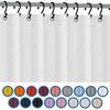 Premium Shower Curtain Liner, 72"W X 72"H - PVC-Free, 6G PEVA Shower Curtain with 12 Rust Proof Grommets And Magnet-weighted Bottom Hem - Moisture Stain Proof Shower Curtain Liner - Frosted view 2