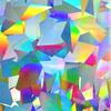 Rainbow Symphony  Rainbow Suncatcher Window Film, Diffraction Window Film, Stained Glass Window Cling, Holographic Prismatic Film, Crystal Pattern, 24" X 36", Made in USA view 2
