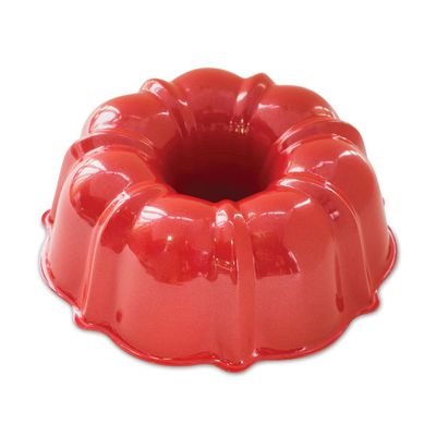 Nordic Ware Formed Bundt, 6 Cup, Red