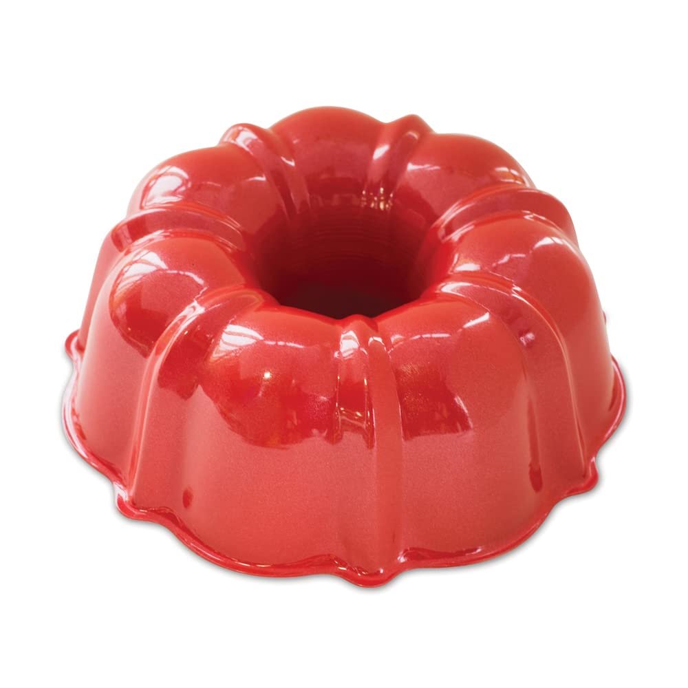 Nordic Ware Formed Bundt, 6 Cup, Red