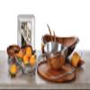 Nambe Braid 19-Inch Serving Platter - Modern Scandinavian Wood Tray with Braided Chrome Handles, Elegant Entertaining & Dining Piece for Charcuterie, Appetizers & Cocktails view 3
