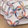 C&F Home Heritage Double Wedding Ring Patchwork Premium 2-Piece Twin Bedding Set All Seasons Luxury Vintage Machine Washable Reversible Lightweight Quilt Bed Bedroom Anniversary Romantic Gift Decor view 3
