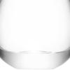 LSA International Flower Mini Table Vase, H3.75", Clear view 4