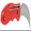 Milwaukee 48-22-1985 Fastback Hawk Bill Folding Knife w/Belt Clip and Lanyard Hole, Metal view 2