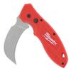 Milwaukee 48-22-1985 Fastback Hawk Bill Folding Knife w/Belt Clip and Lanyard Hole, Metal view 3
