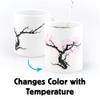 Kikkerland Blossom Morphing Mug  Color Changing Cup Reacts to Heat  Fun Gift for Coffee, Hot Cocoa, & Hot Beverages view 4