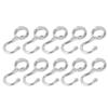 uxcell 10pcs 25mm Dia Round Tube Garment Rail Hanger Hook view 1