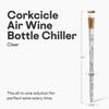 Corkcicle Air Wine Bottle Chiller - Keep Whites Cold & Bring Reds to Cellar Temp in 15 Minutes - Pour-Through Aerator for Enhanced Flavor - Gift for Wine Lovers view 2