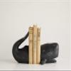 Creative Co-Op Whale Shaped Resin Bookends (Set of 2 Pieces) view 3