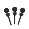 StixToGo Beverage Plugs - Leak Prevention Coffee Accessory for Hot Drinks, Disposable Coffee Stoppers, Fits Standard Lids - Black, 2", Pack of 400 view 1