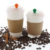 StixToGo Beverage Plugs - Leak Prevention Coffee Accessory for Hot Drinks, Disposable Coffee Stoppers, Fits Standard Lids - Black, 2", Pack of 400 view 2