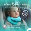 BCOZZY Kids Travel Neck Pillow (3-7 Y/O)- Patented Soft Toddler Pillow for Head & Chin Support in Car Seat, Airplane, and Road Trip Sleeping. Adjustable Size. Fully Washable. Carry Bag. Small, Pink view 2