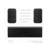 LaMetric TIME Wi-Fi Clock for Smart Home - Social Media Counter - Cinema Lightbox - Digital Alarm Clock with Weather - Retro Pixel Art Bluetooth Speaker with 37x8 LED Display view 3