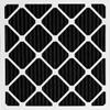 Nordic Pure 20x20x1 (Actual Size: 19 1/2 x 19 1/2 x 3/4) Pure Carbon Pleated Odor Reduction Furnace Air Filters 3 Pack view 4