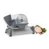 Cuisinart Kitchen Pro Food Slicer, Meat Slicer with Slice Control Knob Adjusts from 1/32" to 1/2" to Slice Bread, Roasts, and Firm Cheeses, Removable 7.5" Stainless Steel Cutting Blade, FS-75, Gray view 3