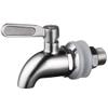 Stainless Works SSS010 Stainless Steel Beverage Dispenser Replacement Spigot Fits 16mm opening view 1