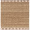 SAFAVIEH Natural Fiber Collection Runner Rug - 2'6" x 6', Natural & Multi, Handmade Tassel Jute, Ideal for High Traffic Areas in Living Room, Bedroom (NF455A) view 3