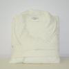 LUXURIOUS 100% Egyptian Cotton Jacquard Velour Shawl Collar Waffle Weave Unisex SpaBath Robe, Strong and Absorbent, Ivory Color view 1
