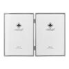 Lawrence 650057D Silver Metal 7.1-Inch x 10.3-Inch Picture Frame view 1