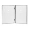 Lawrence 650057D Silver Metal 7.1-Inch x 10.3-Inch Picture Frame view 3