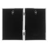 Lawrence 650057D Silver Metal 7.1-Inch x 10.3-Inch Picture Frame view 4