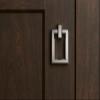 KOHLER 99687-HF1 Poplin Rectangular Pull, Chrome view 2