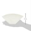 Rockline 9661 Connaisseur # 4 Cone White Coffee Filters, 800 Count (2 Packs of 400) view 2