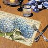 CounterArt Paper Placemat, Blue Hydrangeas, 24-Pack view 2