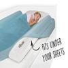 (2-Pack) Shrunks Inflatable Bed Rail for Toddlers | Travel Bed Rail for Kids, Adults, and Elderly | Portable Toddler Bed Bumpers | Blow Up Bed Guard Rail for Twin, Full, Queen, King Size Beds view 2