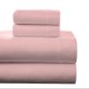 Pointehaven Flannel Deep Pocket Set with Oversized Flat Sheet, King, Rose Quartz view 1