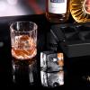 Ticent Ice Cube Trays (Set of 2), Silicone Sphere Whiskey Ice Ball Maker with Lids & Large Square Ice Cube Molds for Cocktails & Bourbon - Reusable & BPA Free view 3