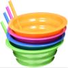 Arrow Plastic Sip-A-Bowl 22 oz, Assorted Colors - Pack of 4 view 1