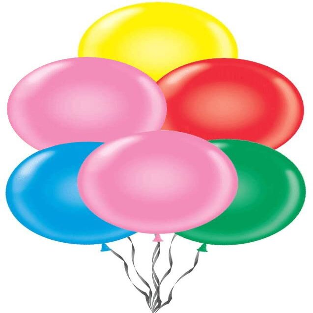 PMU 24 Inch Balloons PartyTex Premium Standard Assorted Pkg/25