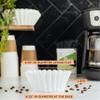 Tupkee 12-Cup Large Coffee Filters - 9.75 x 4.25 - 1000 Count - Tall Walled to Prevent Ground Overflow - Compatible with Bunn 12 Cup Commercial Coffee Maker & Large Home Machines - Made in the USA view 3
