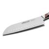 Arcos Forged Santoku Knife 7 Inch Stainless Steel 180 mm blade. Professional Kitchen Knife. Ergonomic Polyoxymethylene POM Rosewood Handle. Series Natura. view 3
