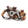 Olive Wood Rosary - Bethlehem Holy Soil, Christian Gift from Jerusalem view 1
