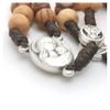 Olive Wood Rosary - Bethlehem Holy Soil, Christian Gift from Jerusalem view 4