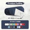 puredown Soft Feather Down Throw Blanket Lightweight Packable Couch Throw for Indoor and Outdoor Use, Throw 50"X70", Navy view 3