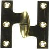 Deltana OK2520U3UNL-R Solid Brass 2 1/2-Inch x 2-Inch Olive Knuckle Hinge view 1