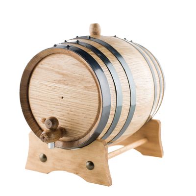 3 Liters American Oak Barrel | Handcrafted using American White Oak | Age your own Whiskey, Beer, Wine, Bourbon, Tequila, Hot Sauce & More...