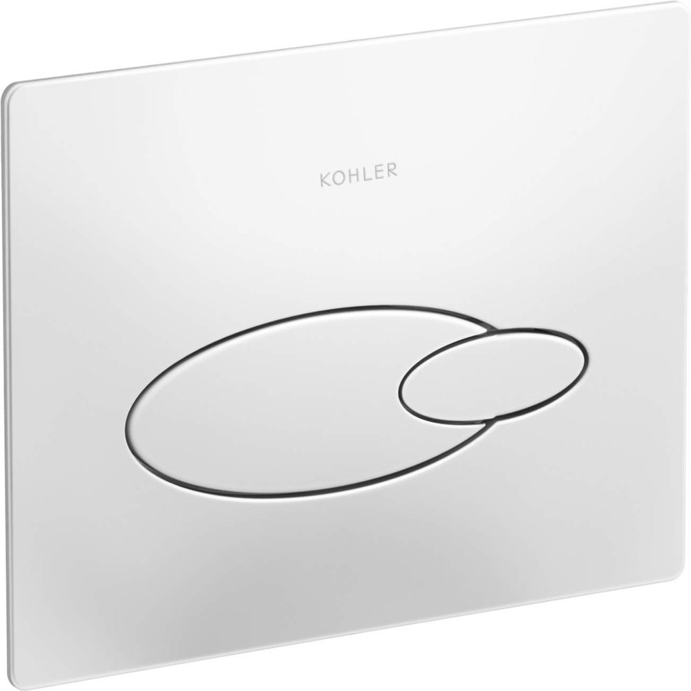 Kohler K-4177-0 Droplet Toilet Fitting, White