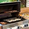 Lodge 18 Inch Pre-Seasoned Carbon Steel Griddle - Unparalleled Heat Retention - Use in the Oven, on a Gas Stove, on the Grill, or Over a Campfire - Black view 4