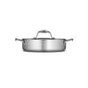 Tramontina Signature Tri-Ply Clad Stainless Steel 3-Quart Braiser Pan with Lid, Induction-Ready, Dishwasher-Safe, NSF-Certified, Made in Brazil view 2