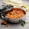 Tramontina Signature Tri-Ply Clad Stainless Steel 3-Quart Braiser Pan with Lid, Induction-Ready, Dishwasher-Safe, NSF-Certified, Made in Brazil view 3