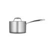 Tramontina Signature Tri-Ply Clad Stainless Steel 2-Quart Sauce Pan with Lid, Induction-Ready, Dishwasher-Safe, NSF-Certified, Made in Brazil view 2